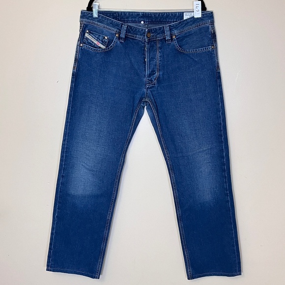 Diesel Larkee Straight Button Fly Jeans Men's Size 36*32 (Fit 36